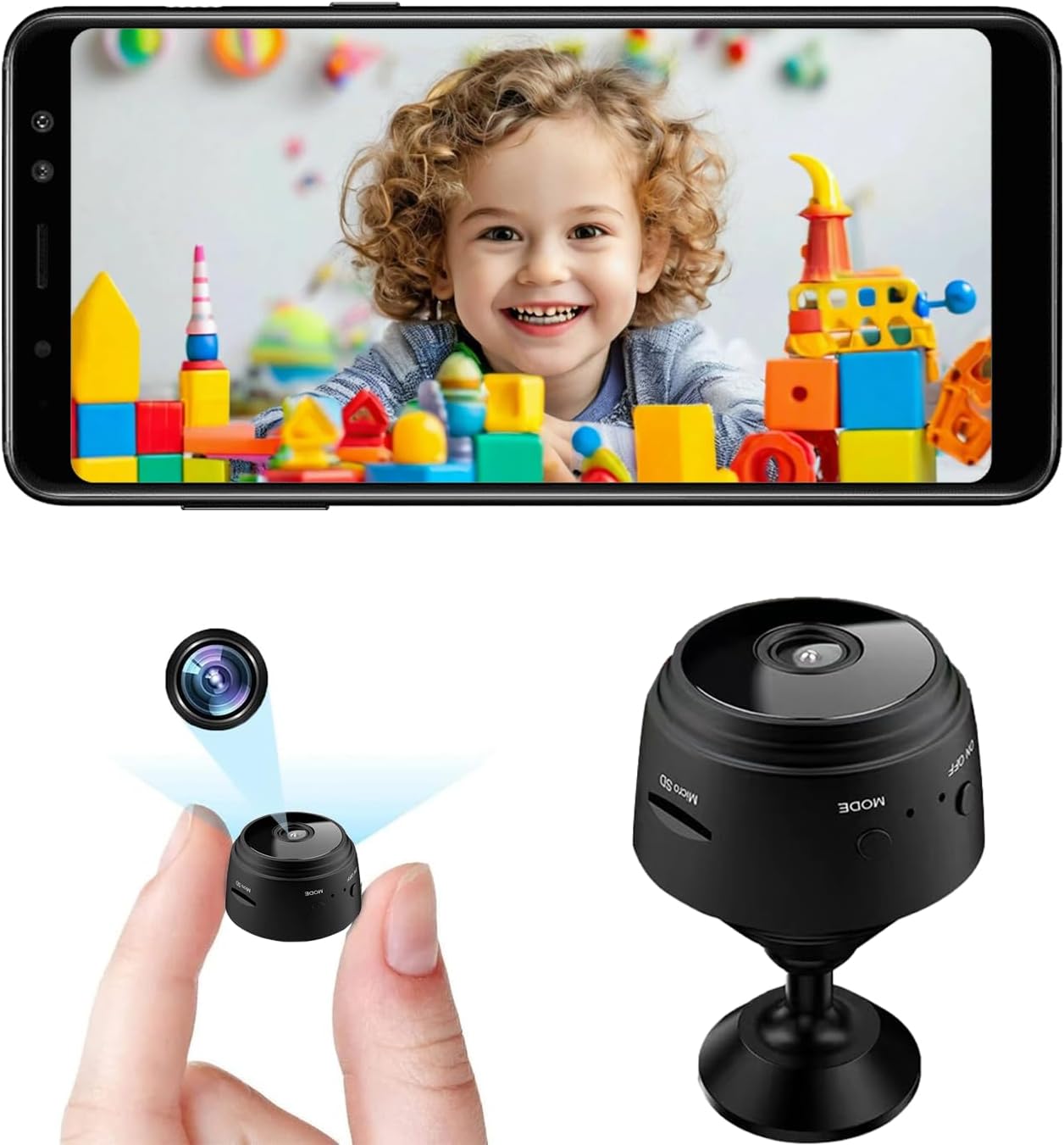 Home Security Prices - Mini Kamera Bezpieczeństwa, 1080P HD WiFi