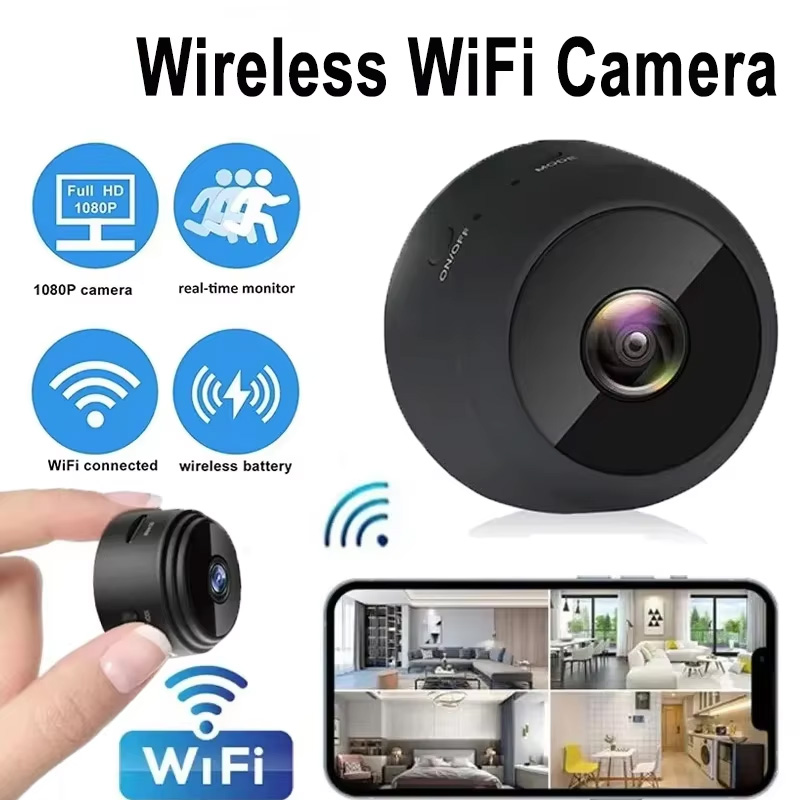 Home Security Video Cameras - Nowa kamera A9 WiFi 1080p HD