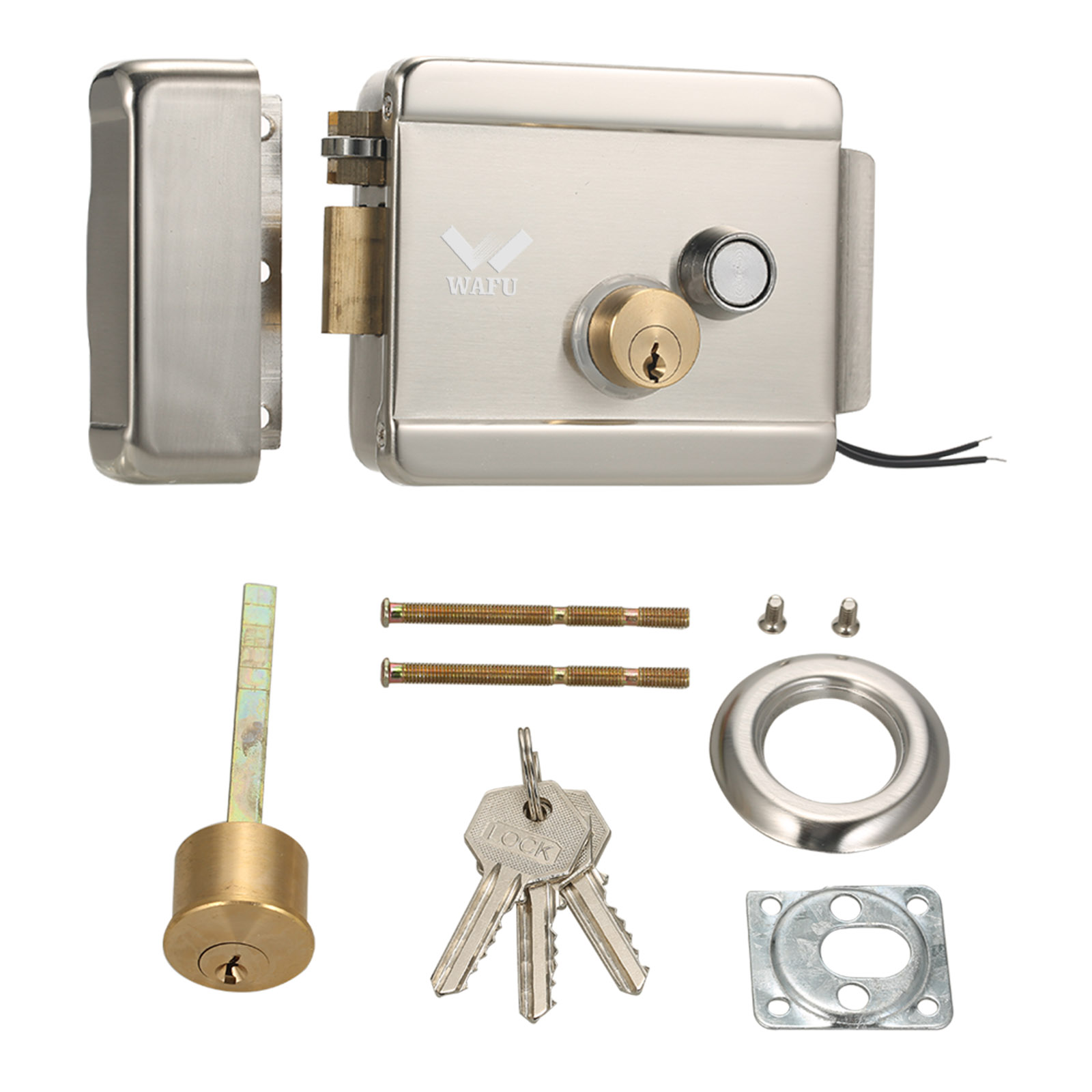 Home Security Locks For Doors - Inteligentny elektryczny blokada drzwi WAFU zabezpieczona
