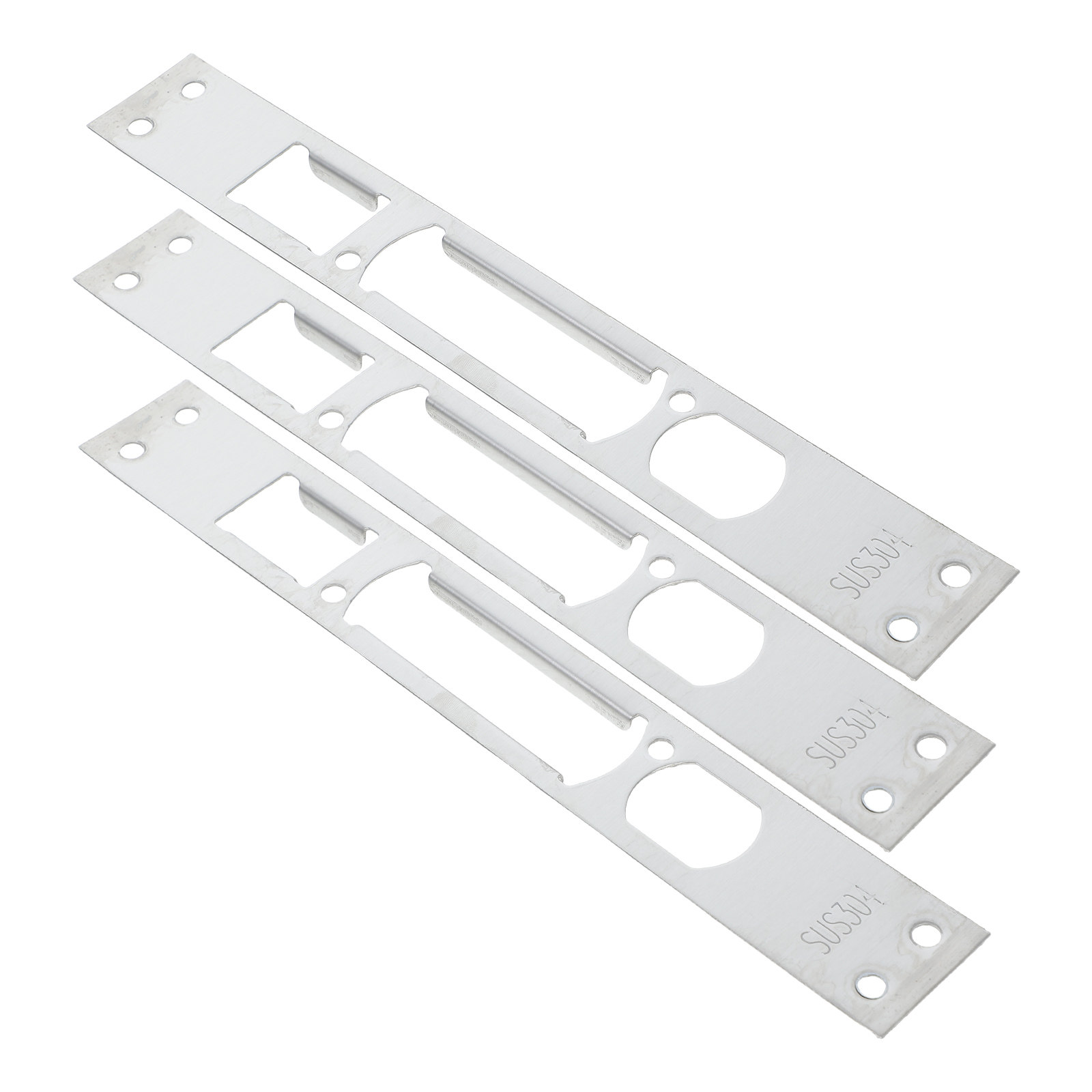 Home Security Locks For Doors - 3 sztuki wysokiej jakości stalowych nierdzewnych