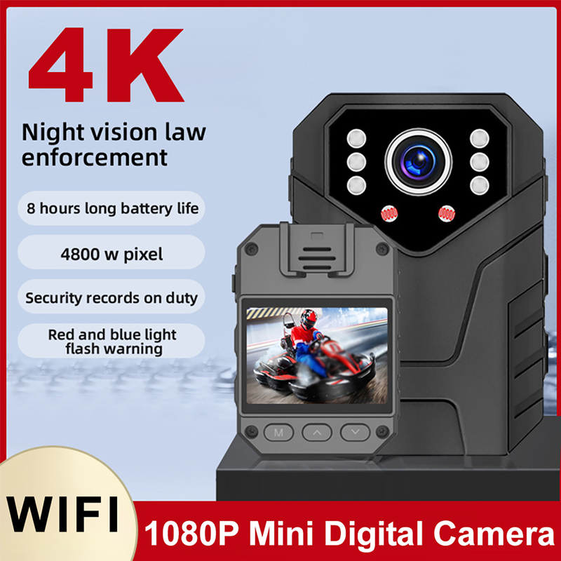 Home Security Video Cameras - Miniaturowa kamera 1080P Full HD z