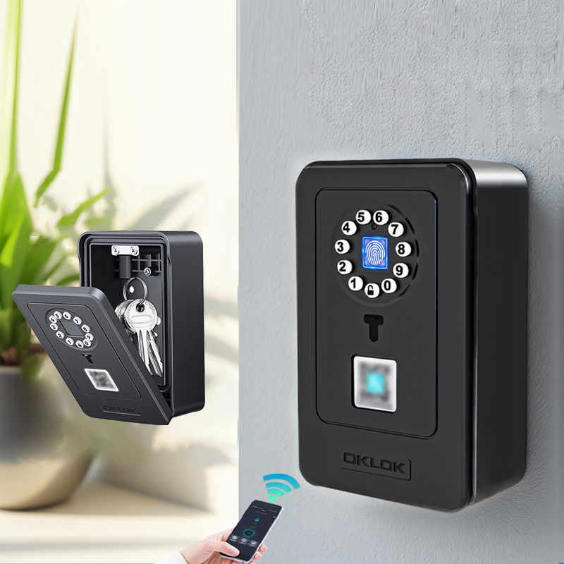 Home Security Locks For Doors - Inteligentna kłódka z funkcją przechowywania hasła,