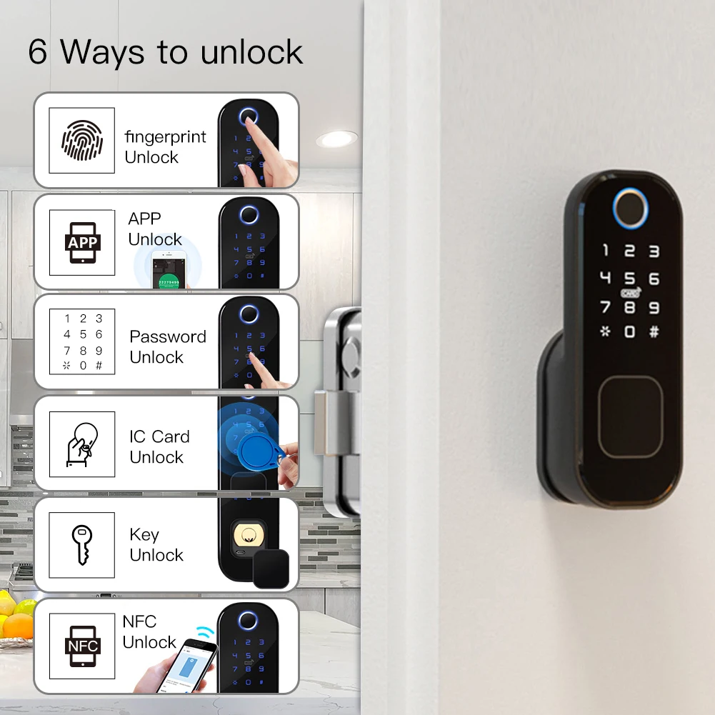 MOES WiFi Tuya inteligentny za – Home Security Locks For Doors recenzja i cena