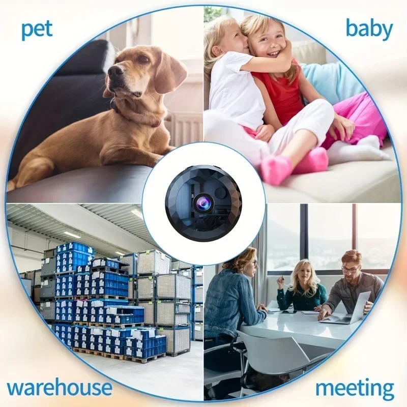 Kamera WiFi 4K Mini Bezprzewod – Home Security Ai recenzja i cena