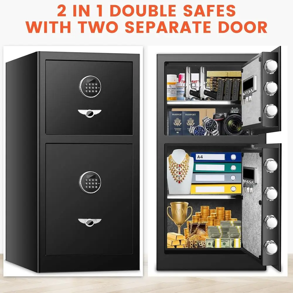Sejf ochronny z podwójnymi drz – Home Security Xl recenzja i cena