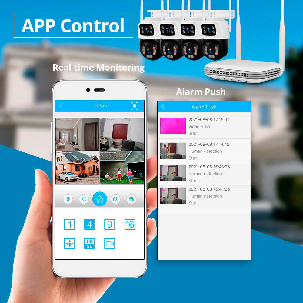 KERUI Wodoodporny 6MP HD Bezpr – Home Security Video Cameras recenzja i cena