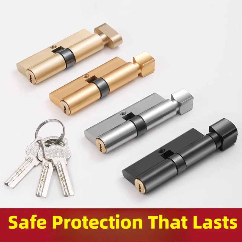 Aluminiowy wkładka zamka zatrz – Home Security Locks For Doors recenzja i cena