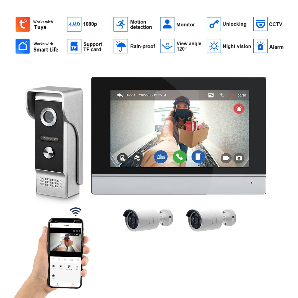 7-calowy ekran IPS, 2MP, zdaln – Home Security Video Cameras recenzja i cena