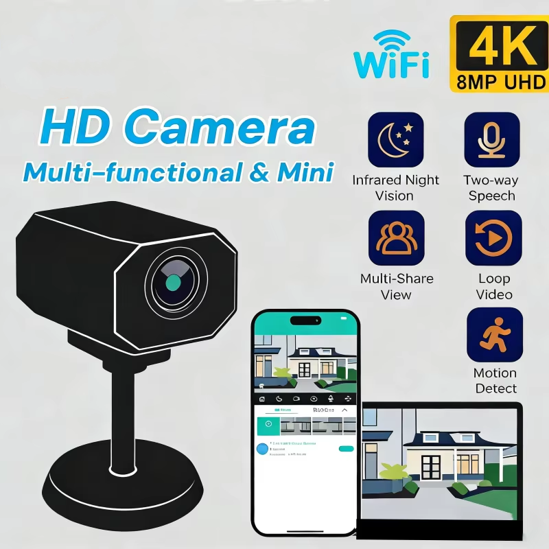 Kamera bezpieczeństwa 4K HD Wi – Home Security Prices recenzja i cena