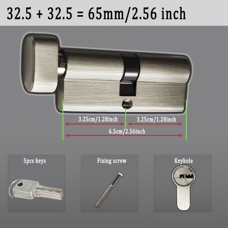 1 szt. Europejski Standardowy  – Home Security Locks For Doors recenzja i cena